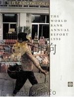 The world bank annual report 1998     PDF电子版封面  0821340913   