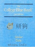 THE COLLEGE BLUE BOOK  21ST EDITION  3   1987  PDF电子版封面  0026959607  TABULAR AND DATA 