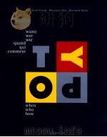 TYPOGRAPHY  WHEN WHO HOW  TYPOGRAPHIE  WANN WER WIE  TYPOGRAPHIE  QUAND QUI COMMENT   1998  PDF电子版封面  3895084735   