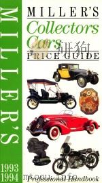 MILLER'S  COLLECTORS CARS PRICE GUIDE 1993-94 VOLUME III（1993 PDF版）