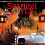 SPANISH STYLE   1990  PDF电子版封面  0500236151   