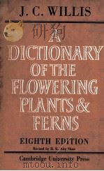 A DICTIONARY OF THE FLOWERING PLANTS AND FERNS  EIGHTH EDITION（1973 PDF版）