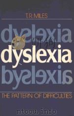 DYSLEXIA THE PATTERN OF DIFFICULTIES（1983 PDF版）