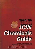 JCW CHEMICALS GUIDE 1984/1985   1985  PDF电子版封面     