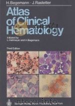 ATLAS OF CLINICAL HEMATOLOGY  THIRD COMPLETELY REVISED EDITION  WITH 194 FIGURES IN COLOR AND 34 IN   1979  PDF电子版封面  0387094040  H.BEGEMANN  J.RASTETTER  L.HEI 