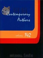 CONTEMPORARY AUTHORS  VOLUME 142（1994 PDF版）