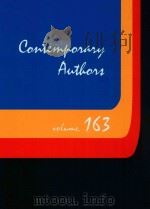 CONTEMPORARY AUTHORS  VOLUME 163（1998 PDF版）