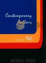 CONTEMPORARY AUTHORS  VOLUME 146   1995  PDF电子版封面  0810356961   