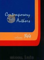 CONTEMPORARY AUTHORS  VOLUME 144（1994 PDF版）