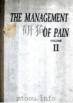 THE MANAGEMENT OF PAIN  SECOND EDITION   VOLUME 2   1990  PDF电子版封面  0812111222  JOHN J.BONICA 