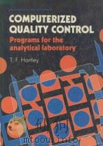 COMPUTERIZED QUALITY CONTROL:PROGRAMS FOR THE ANALYTICAL LABORATORY（1987 PDF版）