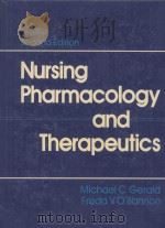 NURSING PHARMACOLOGY AND THERAPEUTICS  SECOND EDITION（1988 PDF版）