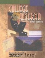 COLLEGE ALGEBRA  SIXTH EDITION（1999 PDF版）