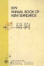 1979 ANNUAL BOOK OF ASTM STANDARDS  PART 2  FERROUS CASTINGS; FERROALLOYS（1979 PDF版）