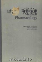 REVIEW OF MEDICAL PHARMACOLOGY 4TH EDITION   1974  PDF电子版封面  0870411543  FREDERICK H.MEYERS  ERNEST JAW 