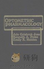 Optometric Pharmacology   1984  PDF电子版封面  9780808916376;0808916378   