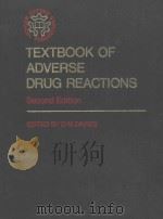 TEXTBOOK OF ADVERSE DRUG REACTIONS  SECOND EDITION   1981  PDF电子版封面  0192612700  D.M.DAVIES 