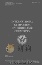 International Symposium on Bioorganic Chemistry   1986  PDF电子版封面  0897663373   