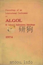 PROCEEDINGS OF ON ALGOL 68 INFORMAL IMPLEMENTERS INTERCHANGE（1974 PDF版）
