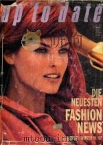 Up to date:die neuesten fashion news herbst/winter 91/92     PDF电子版封面     