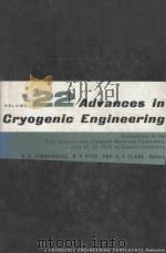 ADVANCES IN CRYOGENIC ENGINEERING  VOLUME 22   1977  PDF电子版封面  0306380226  K.D.TIMMERHAUS  R.P.REED  A.F. 
