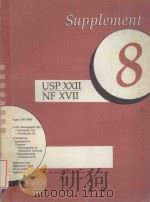 SUPPLEMENT 8 USP 22 NF 17   1993  PDF电子版封面     