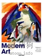 Modern art  volume 1  1870-1944     PDF电子版封面     