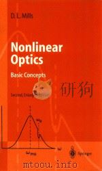 Nonlinear optics basic concepts   1998  PDF电子版封面  3540641823  D. L.Mills 