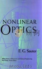 Nonlinear optics   1996  PDF电子版封面  0471148601  Sauter;E. G. 