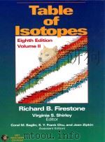Table of isotopes eighth edition volume 2:A=151-272   1996  PDF电子版封面  0471149179  Richard B.Firestone 