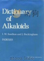 Dictionary of alkaloids indexes（1989 PDF版）