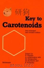 Key to carotenoids（1987 PDF版）