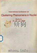 INTERNATIONAL CONFERENCE ON CLUSTERING PHEMOMENA IN NUCLEI   1969  PDF电子版封面     