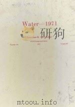 Water-1971   1972  PDF电子版封面     
