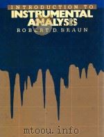 Introduction to instrumental analysis（1987 PDF版）