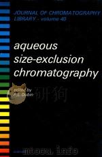 Aqueous size-exclusion chromatography（1988 PDF版）