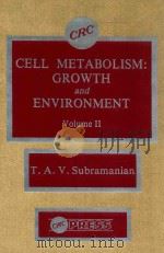 cell metabolism: growth and environment volume II（1986 PDF版）
