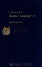 Advances in protein chemistry volume43（1992 PDF版）
