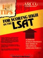 101 Tips for Scoring High on the Lsat   1986  PDF电子版封面  9780668063999;0668063998  Thomas H. Martinson 