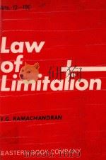 LAW OF LIMITATION  VOL.II   1983  PDF电子版封面    V.G.RAMACHANDRAN 