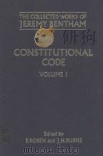 CONSTITUTIONAL CODE  VOL.I（1984 PDF版）