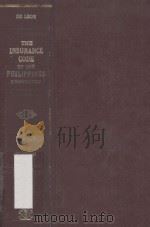 THE INSURANCE CODE OF THE PHILIPPINES ANNOTATED   1984  PDF电子版封面    HECTOR S.DE LEON 