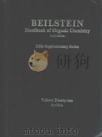 BEILSTEIN HANDBOOK OF ORGANIC CHEMISTRY FOURTH EDITION FIFTH SUPPLEMENTARY SERIES VOLUME TWENTY-ONE（1989 PDF版）