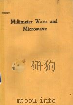 MILLIMETER WAVE AND MICROWAVE   1990  PDF电子版封面     