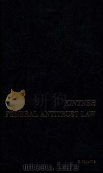 A TREATISE ON THE ANTITRUST LAWS OF THE UNITED STATES FEDERAL ANTITRUST LAW  VOLUME X   1994  PDF电子版封面  0870844636  EARL W.KINTNER AND JOSEPH P.BA 