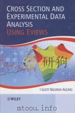 Cross Section And Experimental Data Analysis Using Eviews     PDF电子版封面  9780470828427   