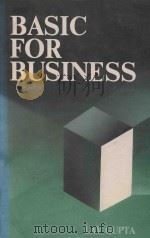 BASIC FOR BUSINESS   1989  PDF电子版封面  007460127X  LAV GUPTA 