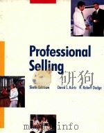 PROFESSIONAL SELLING  SIXTH EDITION（1991 PDF版）