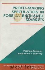 Profit-making speculation in foreign exchange markets   1992  PDF电子版封面  0813380766  Patchara Surajaras and Richard 