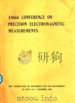 IEEE TRANSACTIONS ON INSTRUMENTATION AND MEASUREMENT VOLUME IM-15 NUMBER 4（1966 PDF版）